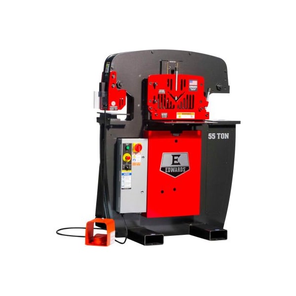 Edwards Mfg Co. 55 Ton Ironworker - 3 Phase, 208V - Edwards IW55-3P208 - main